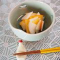 バカリャウ's cooksnap of when they made 大根と柿の昆布茶なます.