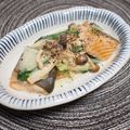 バカリャウ's cooksnap of when they made ☆簡単♪鮭とチンゲン菜のクリーム煮☆.
