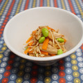 バカリャウ's cooksnap of when they made 簡単もう一品♫えのきと油揚げの麺つゆ蒸し.