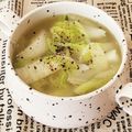 あーこ姐's cooksnap of when they made 白菜のうまみを味わう シンプルスープ♪.