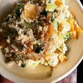 うからやから's cooksnap of when they made 春菊と柿de霜月の彩り白和え.