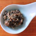 こみく's cooksnap of when they made ごはんのお供♪さば缶そぼろ（佃煮）.