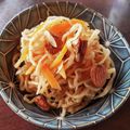 喜八＆Hacchi's cooksnap of when they made 切干大根と色々ナッツのあえもの.
