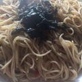 クック2H9MD0☆'s cooksnap of when they made お吸い物の素でワンポット和風パスタ.