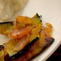 MULA's cooksnap of when they made 簡単☆かぼちゃとウインナー炒め.