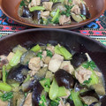 猫のミイヤ's cooksnap of when they made 茄子と鶏肉と小松菜の【味噌と醤油炒め】.