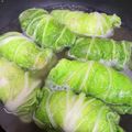 ずーすずたろう's cooksnap of when they made 簡単時短♪♪なんちゃってロール白菜スープ.