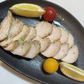 moripu's cooksnap of when they made 鶏ハム にんにく醤油 おつまみ.