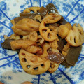 ＊yuki＊0811's cooksnap of when they made 激美味☆簡単☆蓮根とこんにゃくきんぴら☆.