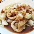 まみお✳'s cooksnap of when they made ご飯が進む！烏賊キャベツの焦がし味噌炒め.