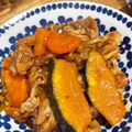 sun1's cooksnap of when they made かぼちゃと豚肉の甘辛玉ねぎダレ炒め.