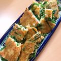 夕飯は６時です's cooksnap of when they made シンプル♩簡単♩ニラチヂミ♩（タレ付き）.
