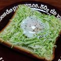 YCHキッチン's cooksnap of when they made 忙しい朝にも♪巣ごもり卵トースト☆.
