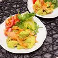 yokon☆'s cooksnap of when they made 簡単アボカドサーモンのぽん酢サラダ.