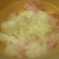 あゆたっくん's cooksnap of when they made 長いもとベーコンのチーズ蒸し.