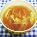 ととろ＆めい's cooksnap of when they made 簡単！大根の皮と油揚げのお味噌汁.