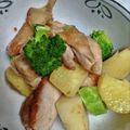 ちゃこちゃぁ's cooksnap of when they made じゃがいもとブロッコリーの鶏肉炒め.