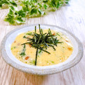 Satoco❋'s cooksnap of when they made ふわとろ歯応え★納豆長芋京菜で卵黄和え.