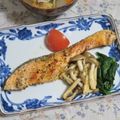 mmameco's cooksnap of when they made 鮭のソテー✿オリーブバジル風味.
