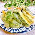 Satoco❋'s cooksnap of when they made 意外とおいしい!ピーマン天ぷら♪.