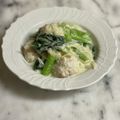 ナピト's cooksnap of when they made 旨い(〃^ー^〃)鶏つくねのクリーム煮♬.