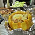 maaa。's cooksnap of when they made ミニかぼちゃのチーズ焼き.