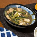 maaa。's cooksnap of when they made 厚揚げと小松菜の【煮物】.