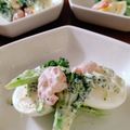 ぷけママ's cooksnap of when they made 簡単▶海老とブロッコリーとゆで卵のサラダ.