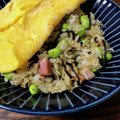 ☆さぶ☆☆'s cooksnap of when they made ＊和風！枝豆塩昆布しらす炒飯＊.