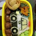 Hiroko1088's cooksnap of when they made 簡単☆可愛い♪キャラ弁☆パトカー弁当☆.