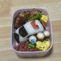 ゆっきー１２１８'s cooksnap of when they made 超簡単パトカーのキャラおにぎり.