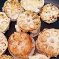 evelili's cooksnap of when they made 神楽坂の味♪レンコンの海老はさみ揚げ.