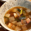 ちょこふみ's cooksnap of when they made 香ばし旨い！！ネギと大根のスープ.