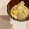 hinamama❁'s cooksnap of when they made 白菜とかぶのあったかミルクスープ.