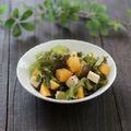 まろんかふぇ's cooksnap of when they made ワインのお供に ＊柿と水菜のサラダ＊.