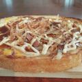 へのへのもへの's cooksnap of when they made お好み焼き風くり抜きトースト♬.