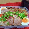【はらぺこ】's cooksnap of when they made つけ麺弁当！.