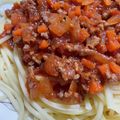 amileamila's cooksnap of when they made ◆お家にあるもので作るミートソース◆.