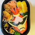 クックO13OL1☆'s cooksnap of when they made キャラ弁 ドンブラザーズ ドンモモタロウ.