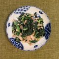 コムギ大好き's cooksnap of when they made ほうれん草と糸こんにゃくのくるみ和え.