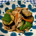 クックWZ3WQY☆'s cooksnap of when they made 豚となすとピーマンのごま味噌炒め.