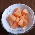 ﾁｲﾁｬﾝﾏﾏ's cooksnap of when they made 子供のための！！柿の切り方★.