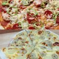 caname's cooksnap of when they made ヘルシー おからのクリスピーピザ♪.
