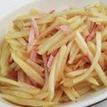 missmacky2000's cooksnap of when they made ✿千切りポテト＆ハム炒め✿.