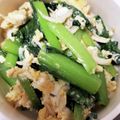 9b_pencil's cooksnap of when they made ご飯もりもり！小松菜のシラス炒め.