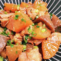 chama…♡♡'s cooksnap of when they made 照りうま♪鶏肉、大根、蒟蒻の煮物.