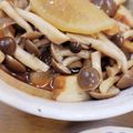 かおぽんぽこりん's cooksnap of when they made 簡単！大根とさつま揚げとしめじの煮物♪.