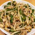ママメイン！時々子供's cooksnap of when they made もやしと挽き肉の中華炒め。.