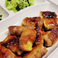 ちょちょこ✫'s cooksnap of when they made 豚ばら薄切り肉巻き！豆腐の焼肉のたれ焼き.
