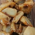 りりもこもこ's cooksnap of when they made 常備菜！お弁当に！レンコンのゴロっと金平.